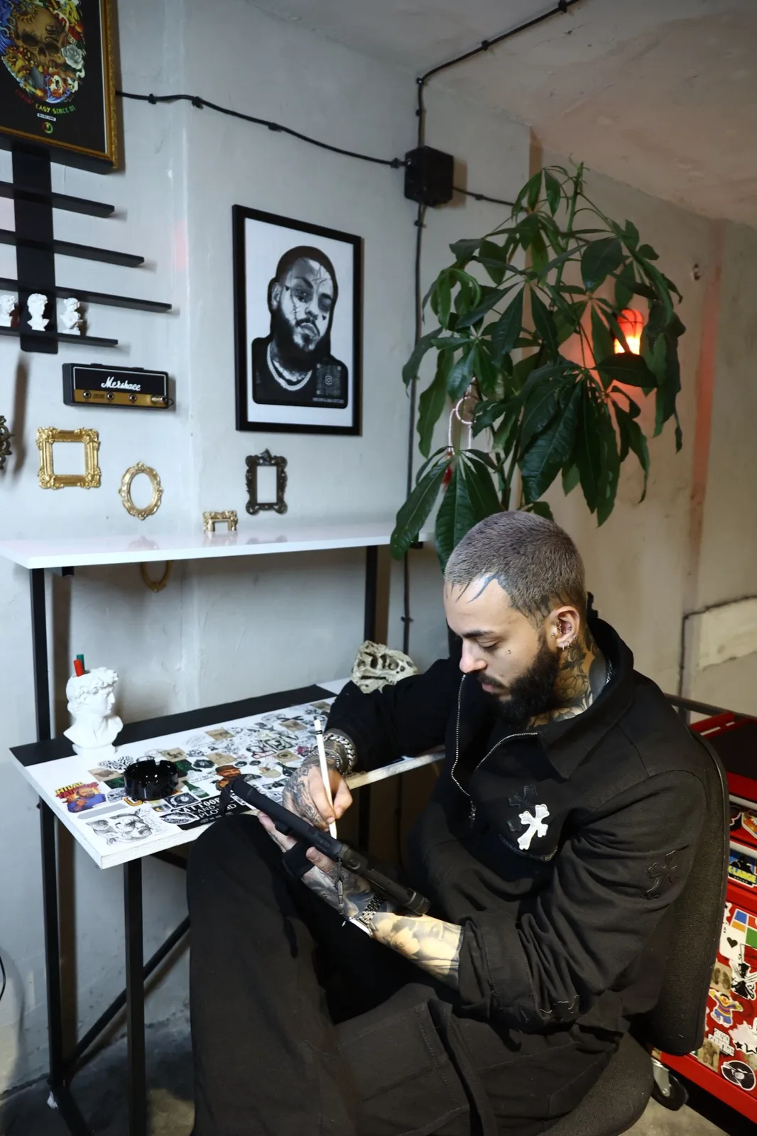 Neo-Traditional Rose